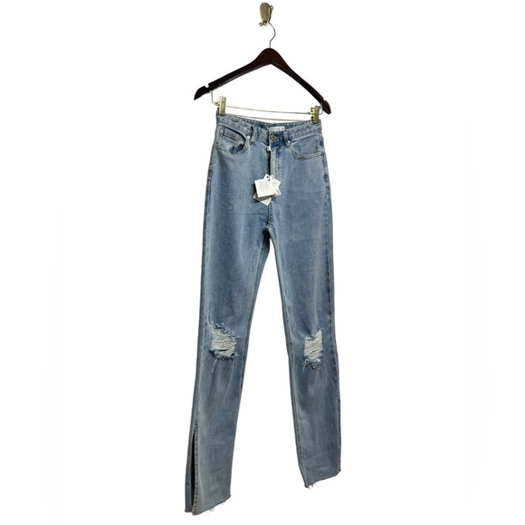 NWT BYEGREIS River Jeans Light Wash - Picture 11 of 16